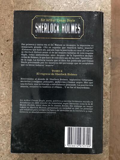 Ecolectura El Regreso De Sherlock Holmes