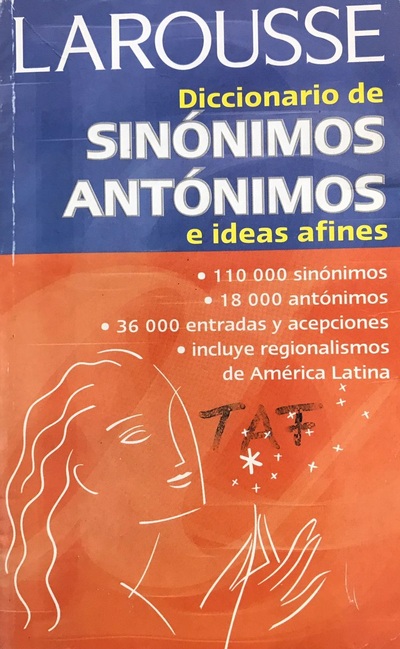 Ecolectura Diccionario De Sin Nimos Ant Nimos E Ideas Afines