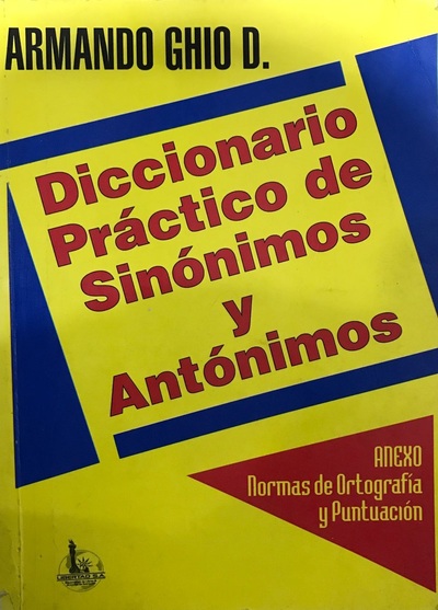 Ecolectura Diccionario Pr Ctico De Sin Nimos Y Ant Nimos