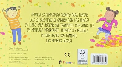 Ecolectura Que hacen las niñas Qué hacen los niños Tapa Dura